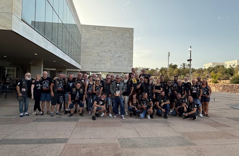 Más de 250 ‘harley riders’ viven su pasión y disfrutan de la ciudad en la concentración ‘Conoce Almería’