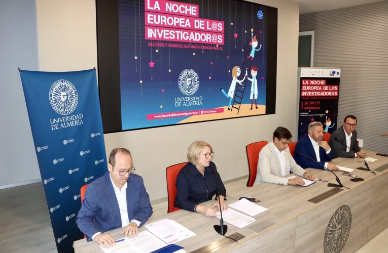 La Noche Europea de los Investigadores propone de nuevo a los almerienses disfrutar de la ciencia en la calle