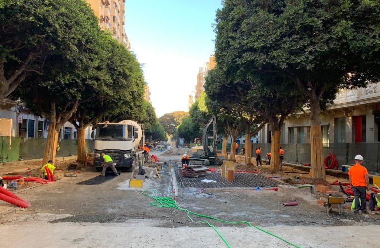 El Ayuntamiento amplía las obras del Paseo a todo su trazado a partir del martes, 23 de septiembre