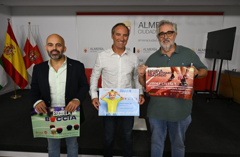 Almería acoge las Escuelas Deportivas Inclusivas de la Fundación FAAM, con natación, atletismo y boccia