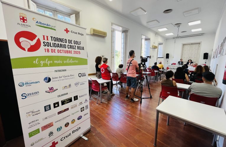 Alborán Golf acoge la segunda edición del Torneo Solidario de Golf a favor de Cruz Roja Almería