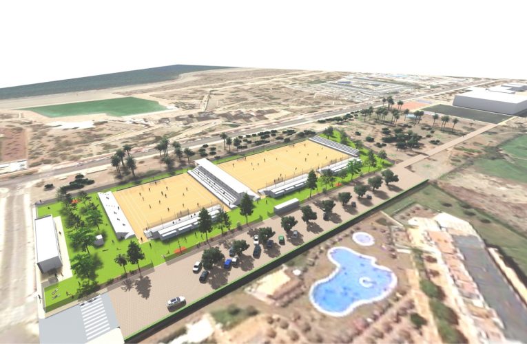 El Ayuntamiento adjudica las obras de construcción del nuevo complejo de deportes de playa ‘Arena Center’ en El Toyo