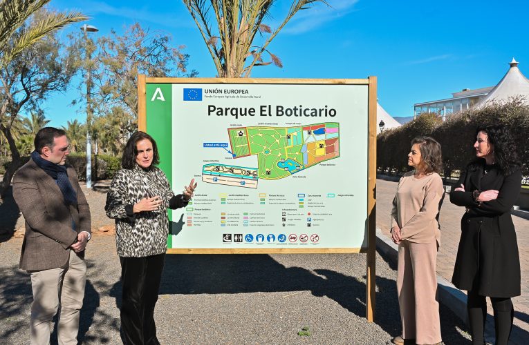 La Junta ultima la renaturalización del parque El Boticario como gran pulmón verde de Almería con una inversión de 2,5 millones