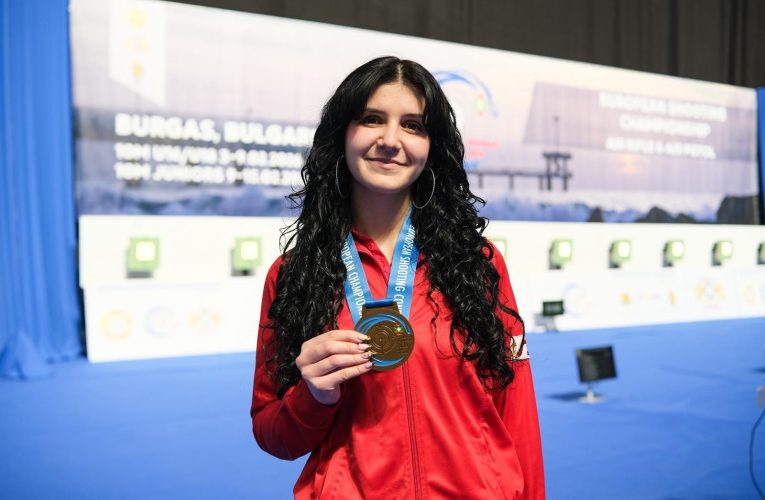 La almeriense Inés Ortega logra el oro en el Campeonato de Europa Junior de Tiro Olímpico