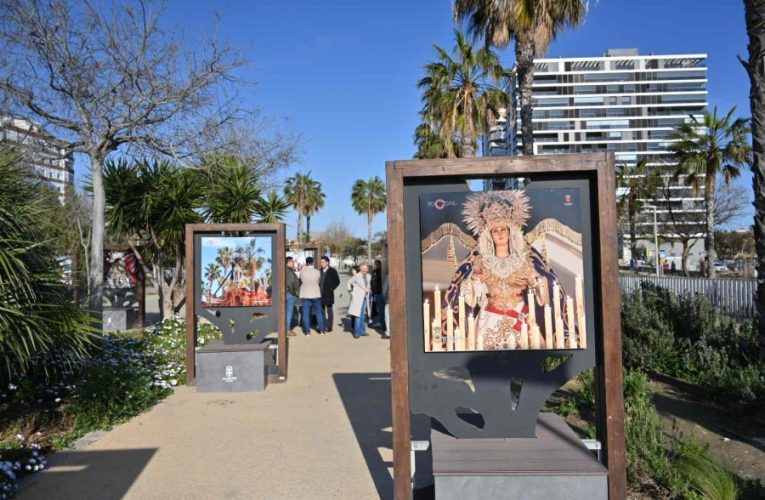 ‘La otra mirada’ inaugura la antesala de la Semana Santa de Almería en el Parque de la Estación