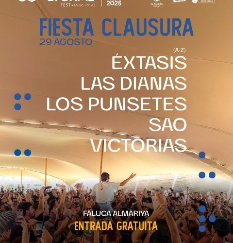 Cooltural Fest desvela el cartel de su fiesta de clausura para el segundo sábado de Feria en la Faluca Almariya