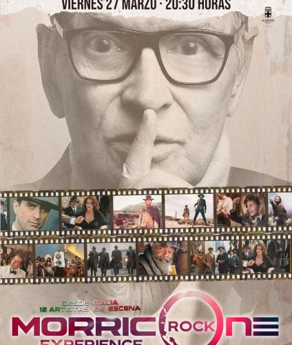 El impresionante legado musical de Morricone sonará a ritmo de rock este viernes en el Auditorio