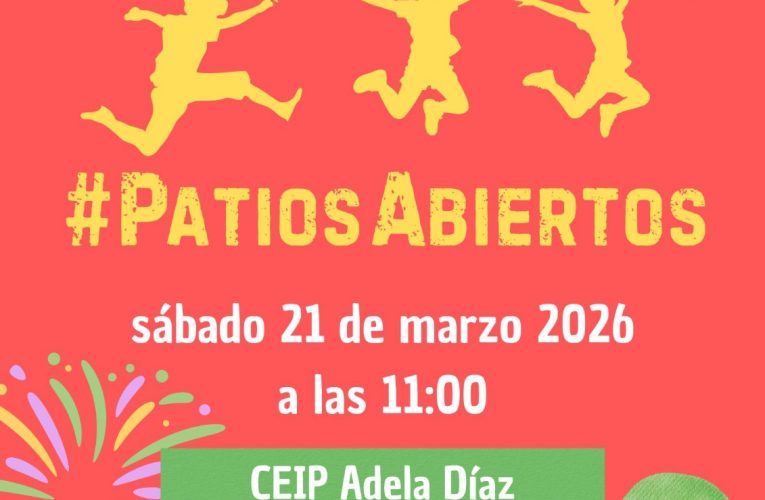 LOS PATIOS ESCOLARES SE ABREN AL BARRIO