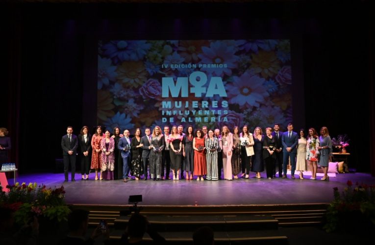 Talento, emoción y liderazgo femenino en los IV Premios Mujeres Influyentes de Almería