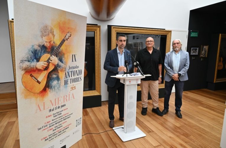 Almería homenajea a Antonio de Torres con las IX Jornadas de la Guitarra