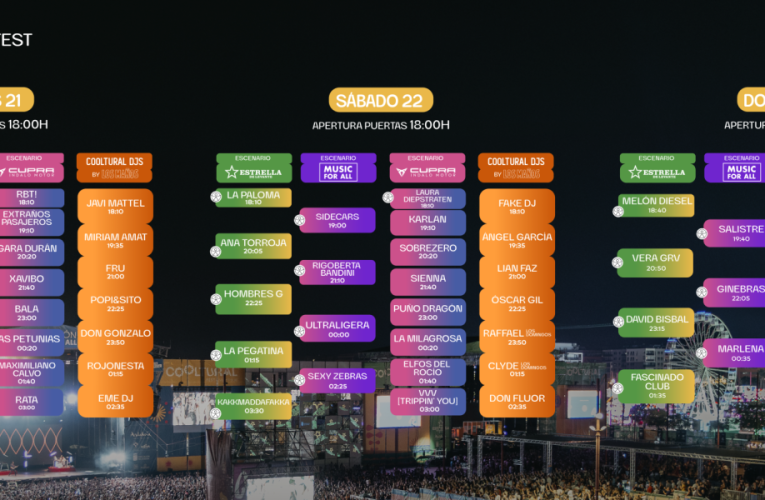 Cooltural Fest 2026 cuenta las horas para vivir su edición más variada y esperada