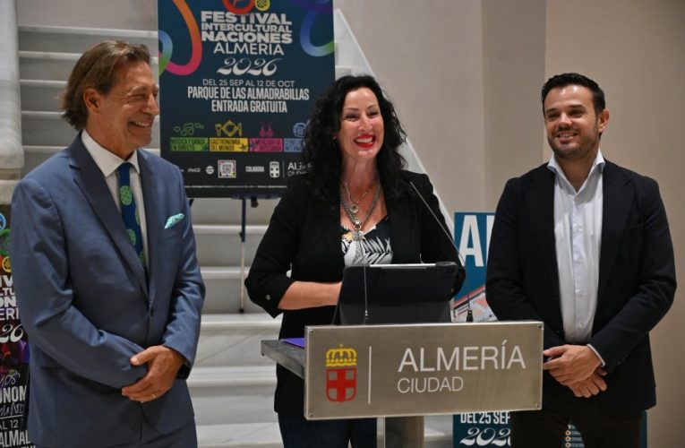 Almería invita a viajar por el mundo con la Feria Intercultural de las Naciones, del 25 de septiembre al 12 de octubre