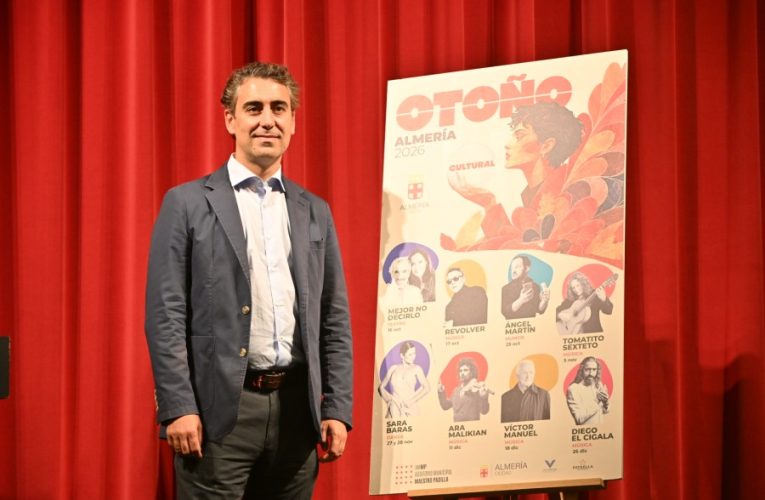 Imanol Arias, María Barranco, Malikian, Víctor Manuel, Sara Baras, Tomatito o Revólver para un ‘Otoño Cultural’ capital en Almería