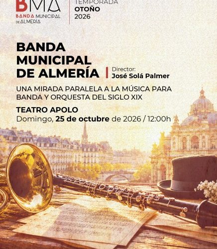 La Banda Municipal propone un recorrido por tradiciones musicales europeas del siglo XIX en su nuevo concierto de otoño en el Apolo