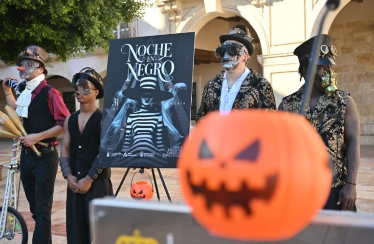 Almería celebra el 31 de octubre una nueva edición de la Noche en Negro con más de una treintena de actividades para todos los públicos
